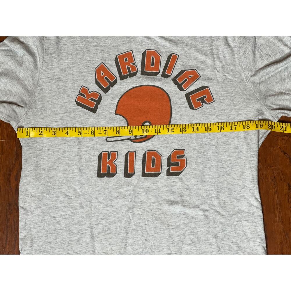Cleveland Browns Homage Cardiac Kids Long Sleeve T-Shirt Men’s Size Large - Picture 5 of 7
